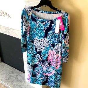 NWT Lilly Pulitzer High Tide Navy Sophie Dress